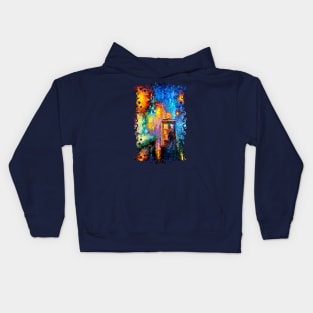 The doctor lost in the strange city Kids Hoodie